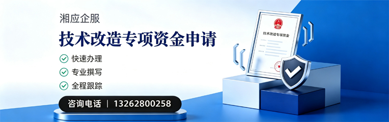南充技术改造专项资金申报服务