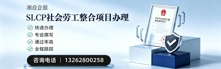 南充SLCP社会劳工整合项目申报服务