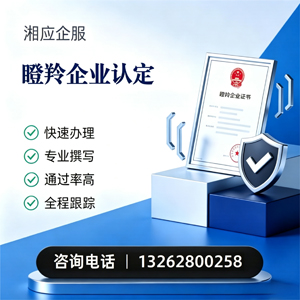 南充瞪羚企业认定申报服务
