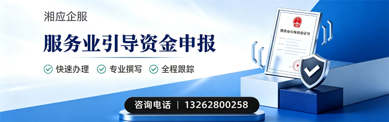 南充服务业引导资金申报服务