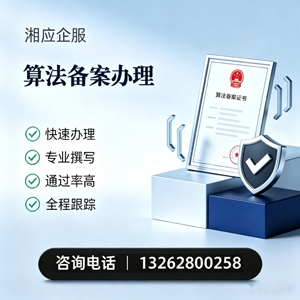 南充算法备案申报服务